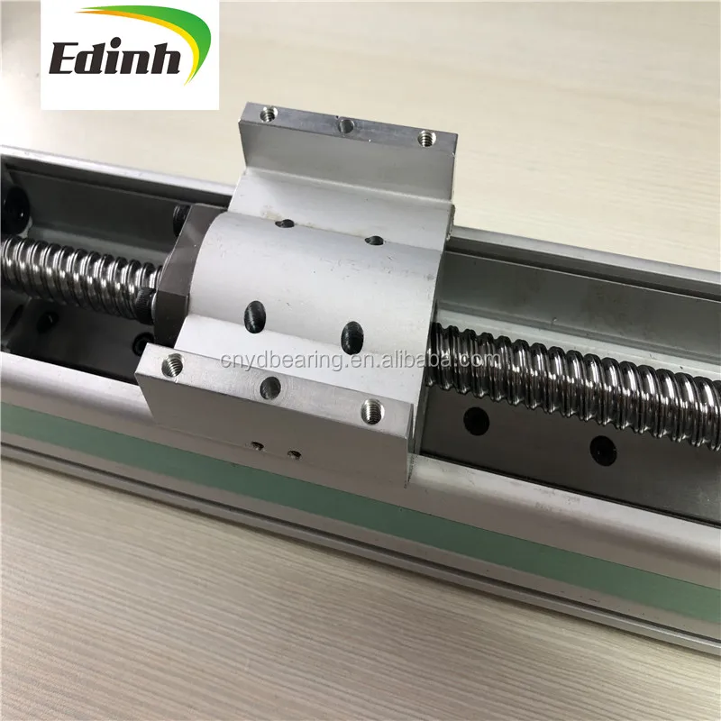 Linear Motion Modules 300mm Stroke with SBR16 Linear Guides & NEMA 23 ...