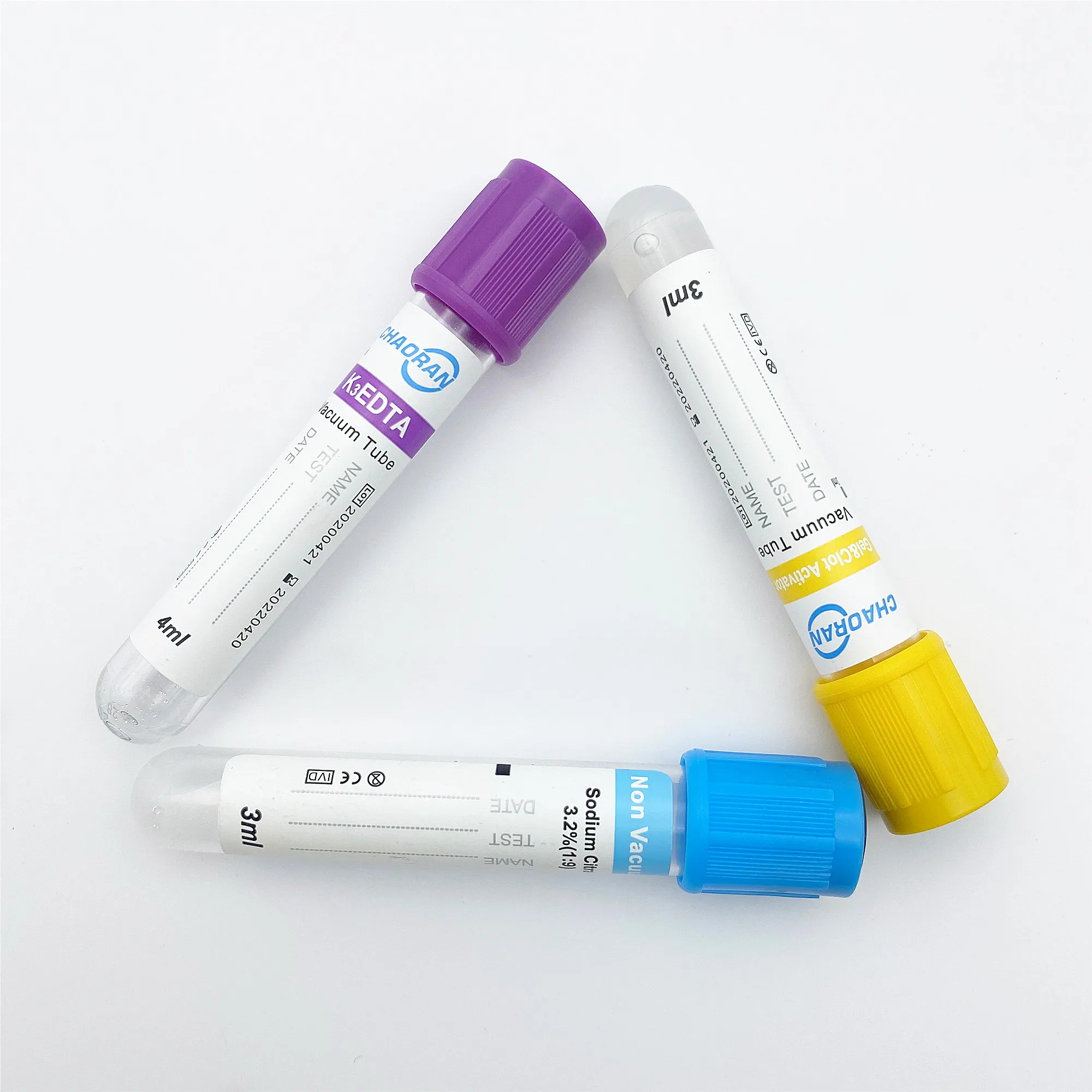 Medical Vacutainer Blood Collection Tube Edta K2 K3 Blood Tube ...