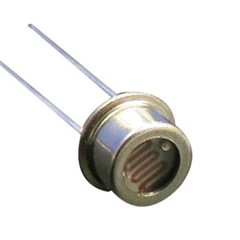 High Quality Light Dependent Resistor Photoresistor PIR Sensor CDS Photoresistor Cell Metal Case LDR Sensor