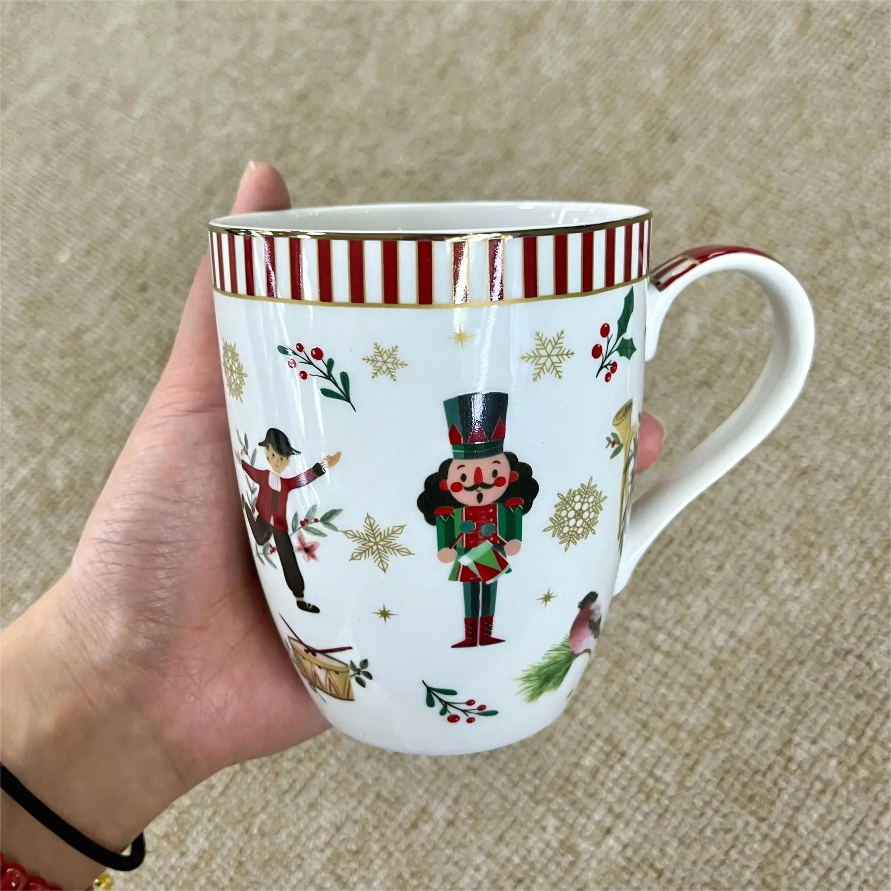 Christmas Coffee Cup Ceramic Mug Christmas Porcelain Tea Coffee Cup for Christmas Party supplier