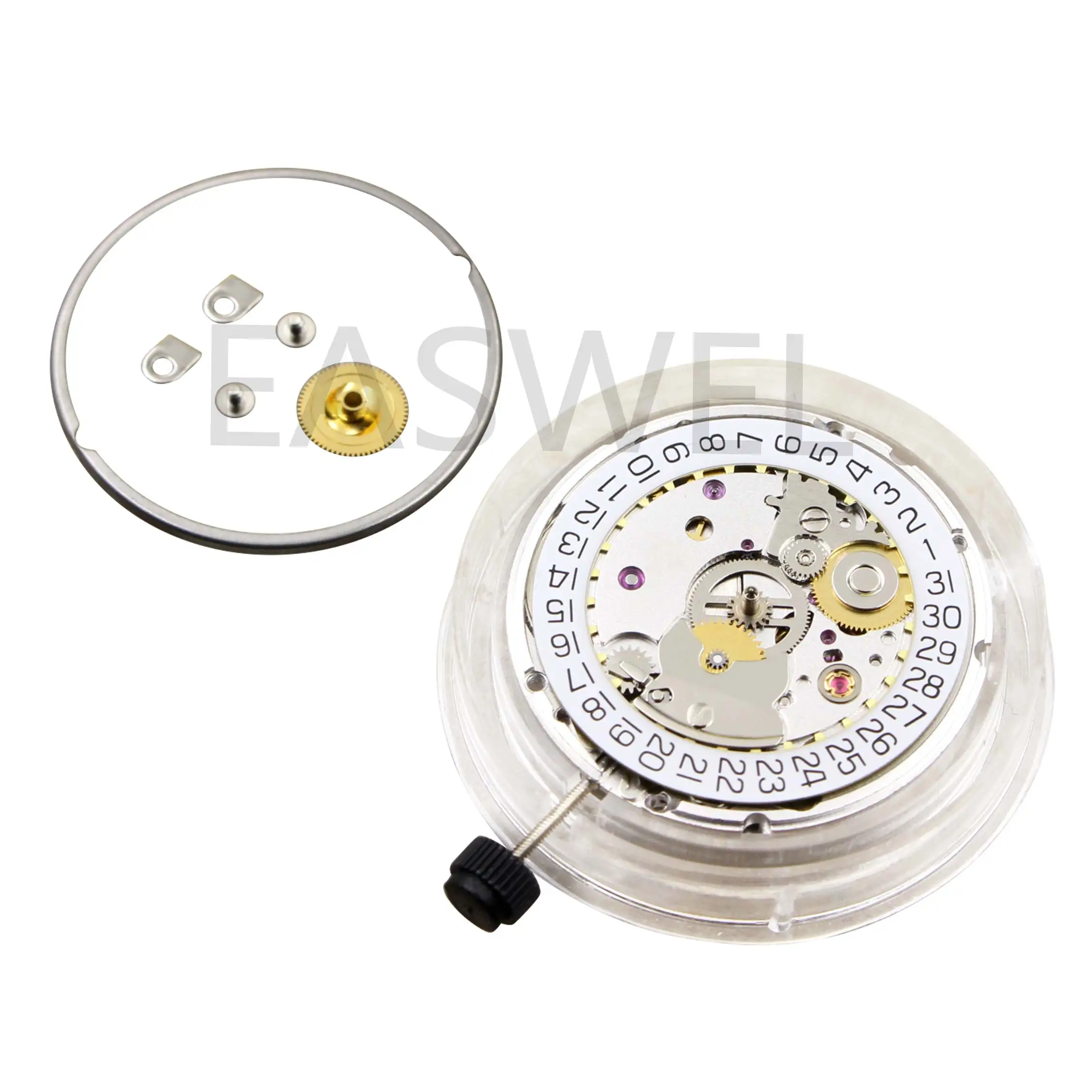 for ETA 2824-2 SELLITA SW200 White 3H Mechanical Watch Clock Movement J6E1|  Alibaba.com