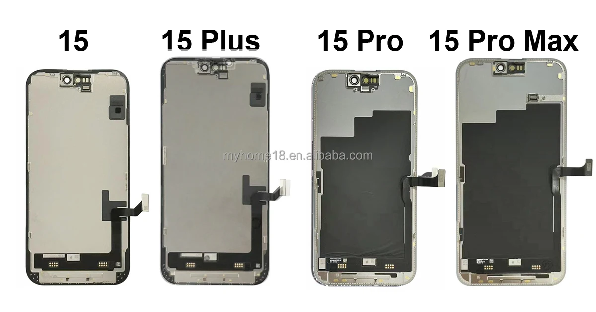 thumbnail image 2 of OEM Incell Display Assembly For IPhone 15 Pro – LCD Touch Screen Replacement – Black 2 of 4