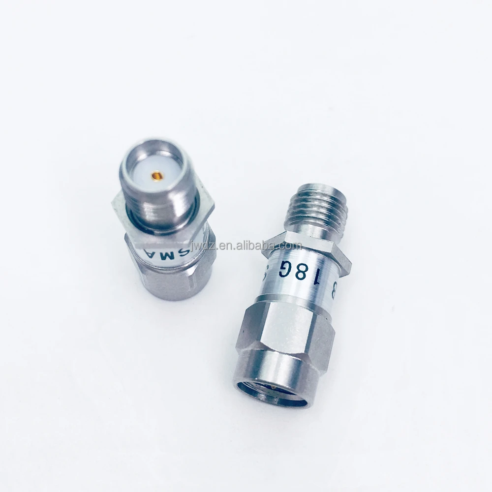 SMA Male to Female DC to 18GHz 2W Coaxial Fixed Attenuator SMA Attenuator