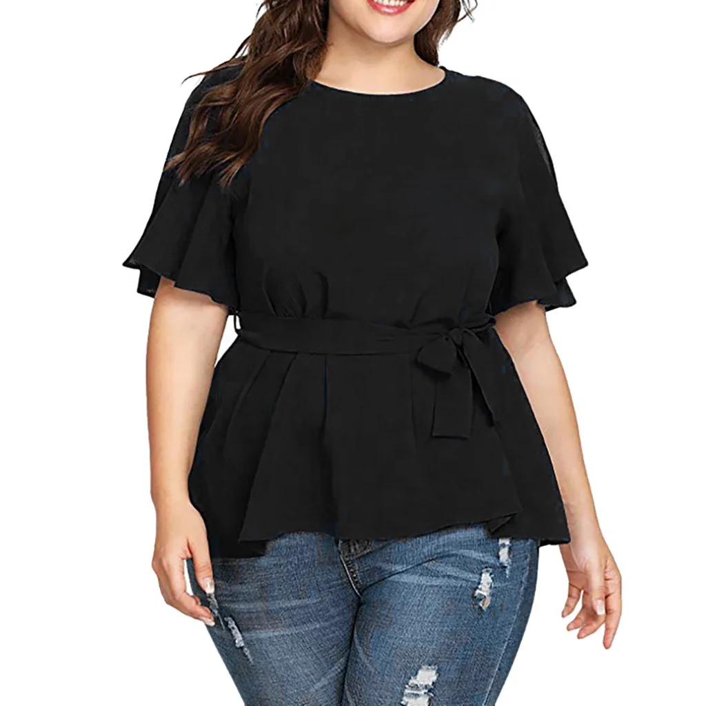 Stylish Flower Printed Long T-shirt For Women's main image 0