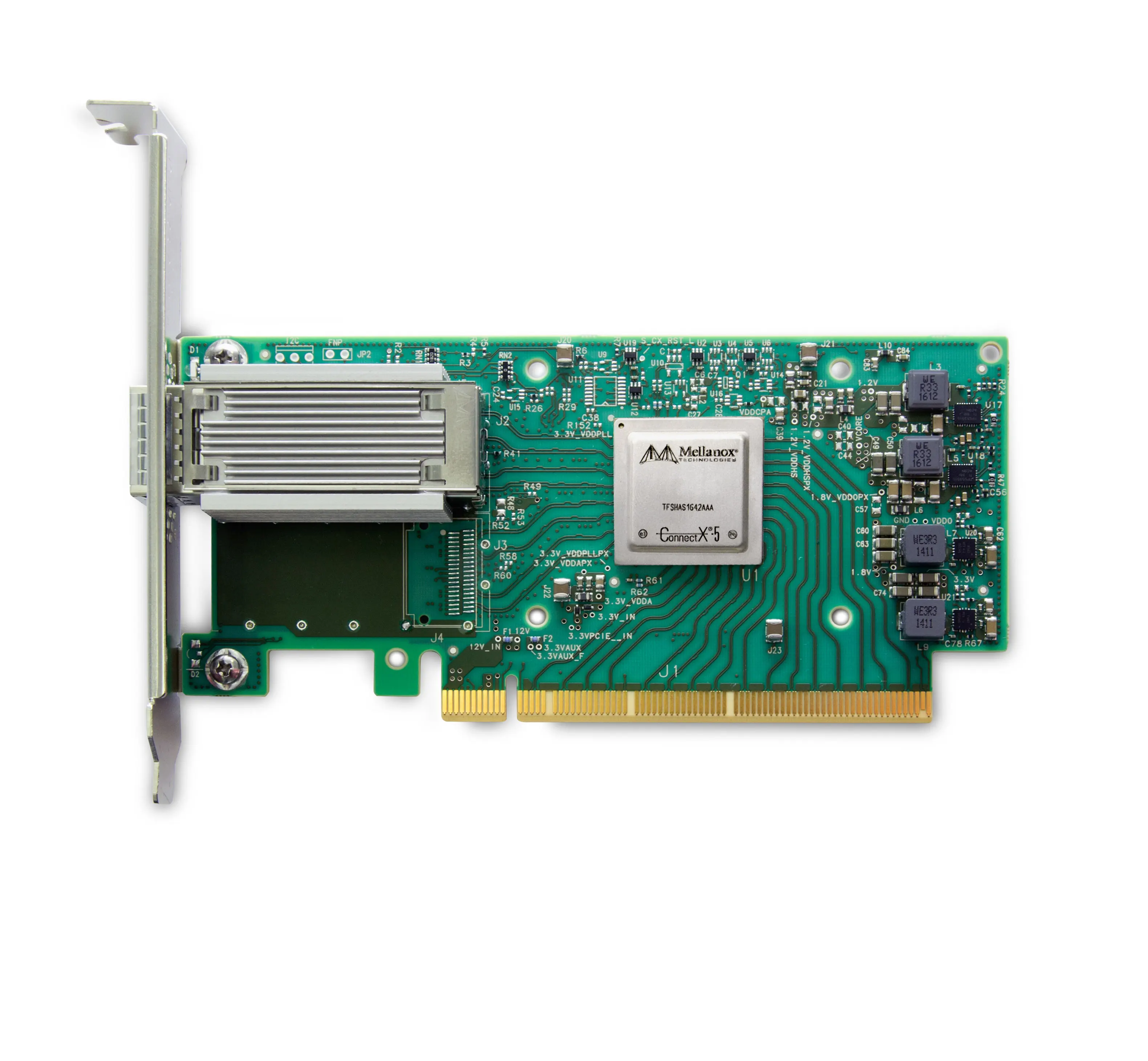 Mellanox ConnectX-7 HHHL Adapter Card, Dual-Port QSFP112, 200GbE