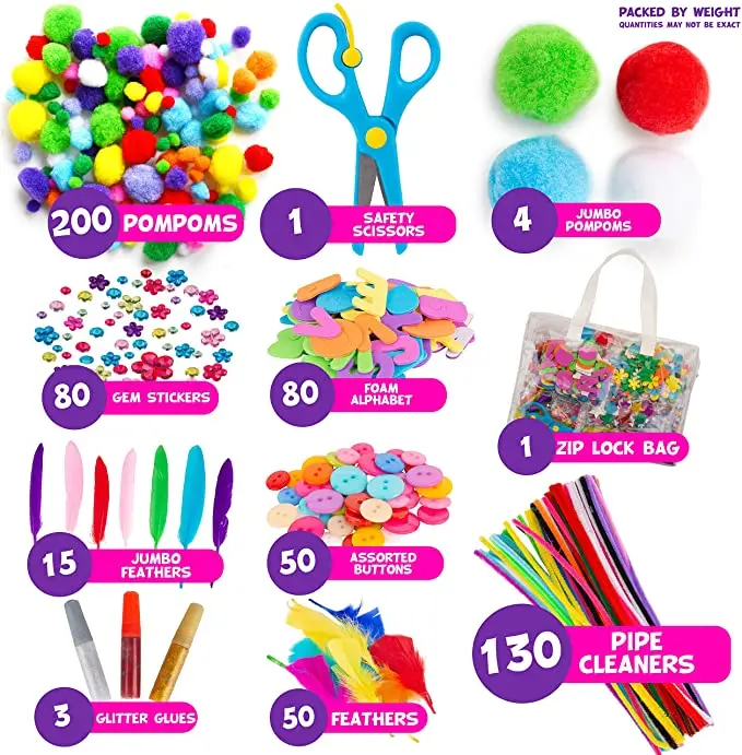 1500pcs diy art craft sets supplies