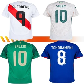 Real Player Version 24-25 Fast Dry Long Sleeve Football Jersey Thailand Top Style Personalized Name Printing OEM Service