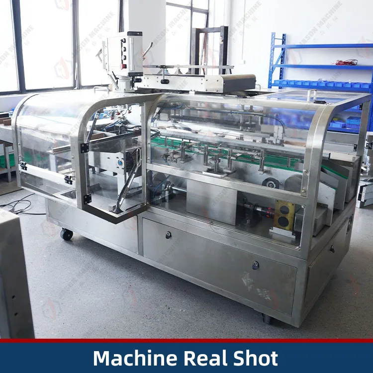 Automatic Energy Protein bar Package Machine Boxing Chocolate Stick Cereal Granola bar Food Packaging Boxes Machine