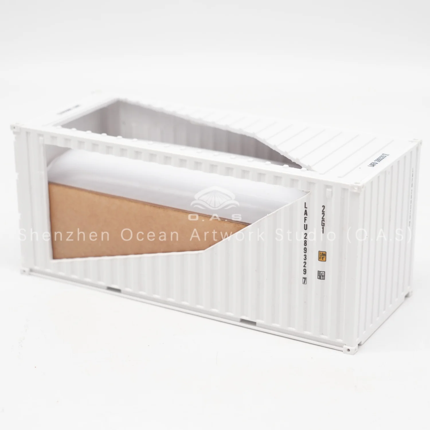 lcustomizable 20gp shipping container box 135 scale plastic crafts lafb liquid bag container scale model-10