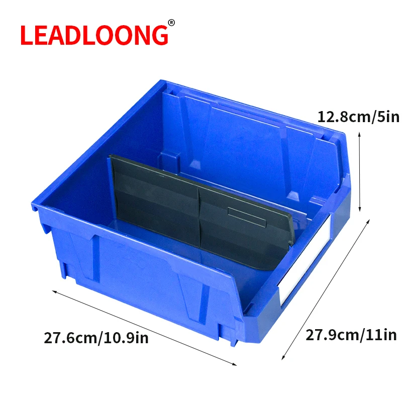 工場卸売 V4 プラスチック収納ボックス 6個 276*279*128MM ガレージで