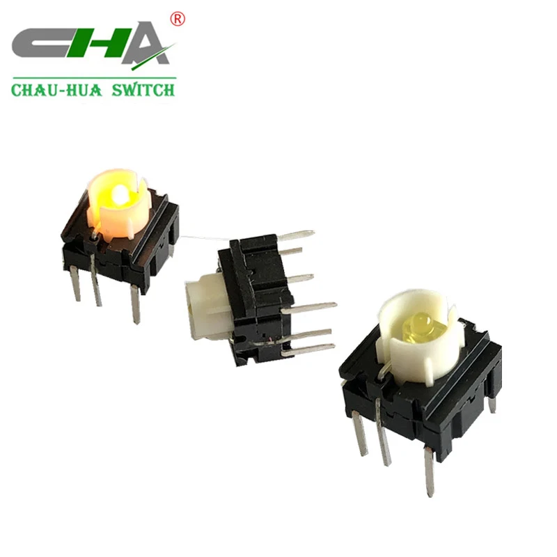 Светящийся Тактовый Выключатель Серии C3102 С Подсветкой Cha ...