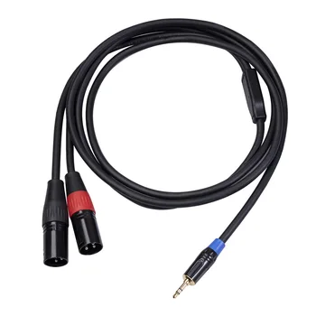High quality XLR to XLR cables, professional 3-pin male and female XLR cables for audio microphone cable connectors