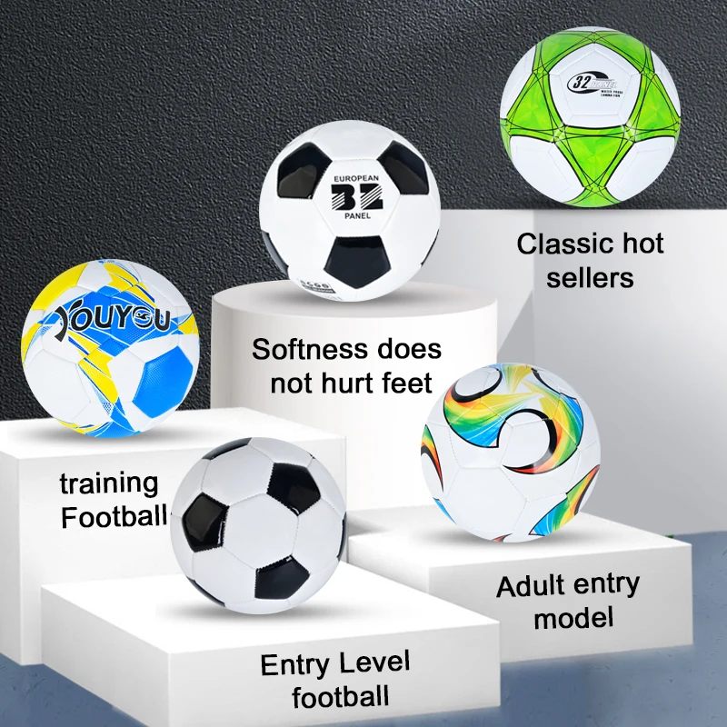 High Quality Official Size 5 Soccer Ball Durable Match