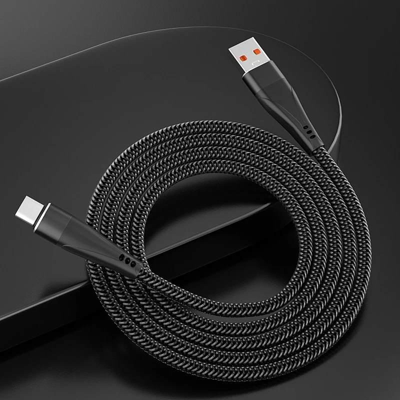 High quality fast charging cable cables de datos braided charger data cable for huawei android usb data transfer