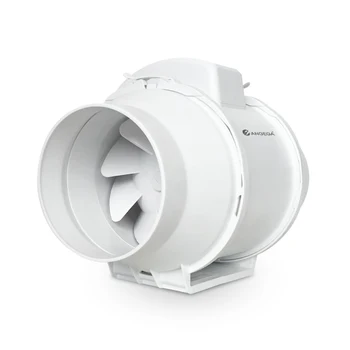 Angega VF-BF4/5/6/8/10/12. inch Exhaust fan Ceiling pipe fan Duct Ventilation In-line fan Axial Blower