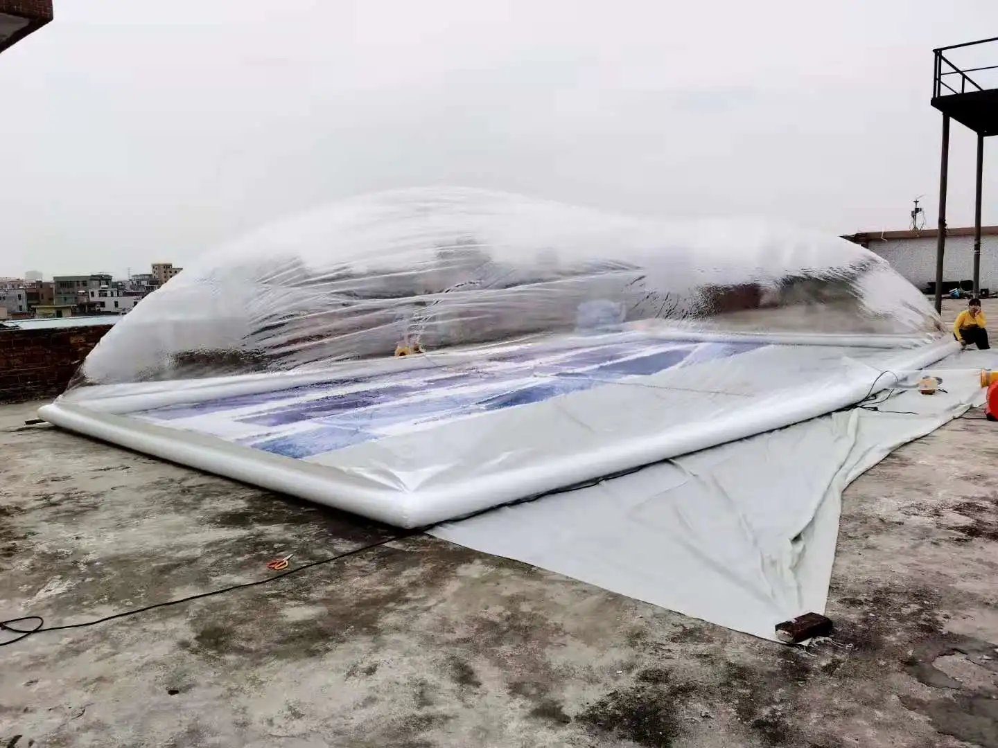 Коммерческий надувной купол для бассейна, прозрачный купол для бассейна