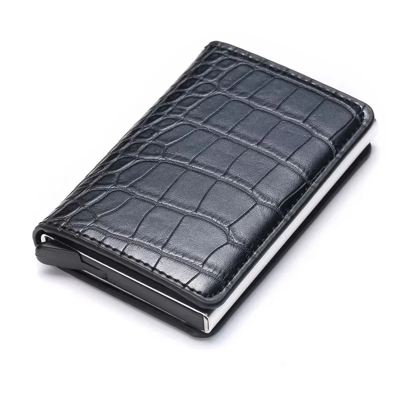 cartera de metal para hombre