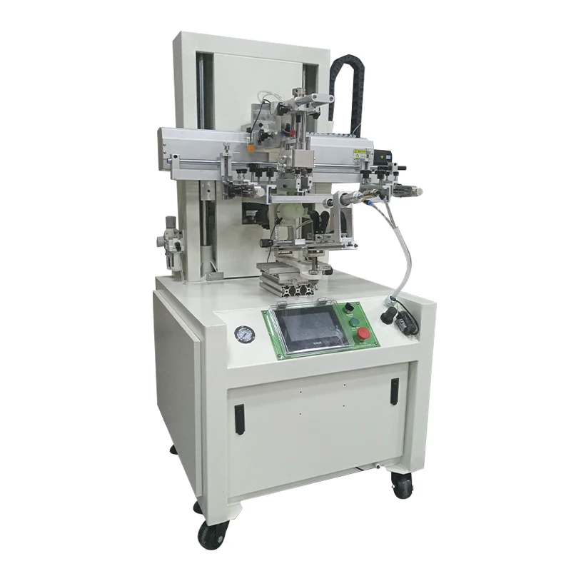 Servo Cylindrical Screen Printing Machine for Perfume Glass Bottle