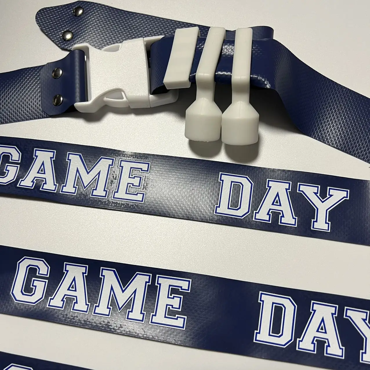 Polypropylener Flag Football Belts With Buckle Closure Tight Fitting