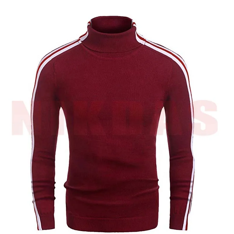 slim fit turtleneck sweater mens