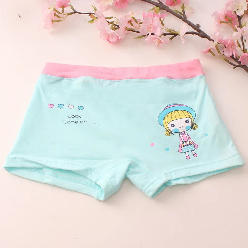 Новое нижнее белье, трусы для девочек, детские трусики с мультяшным рисунком, Симпатичные трусы, шорты, боксеры для девочек, хлопковые детские трусики