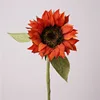 New big branch hand sunflower-orange