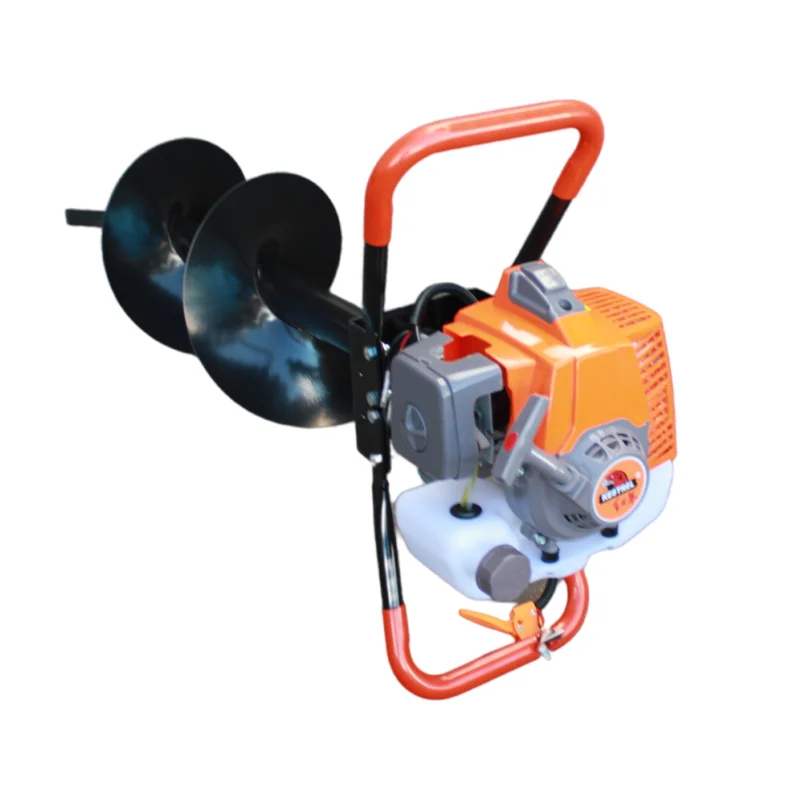 Наземное бензиновое сверло объемом 52 куб. См с диаметром сверла от 100 до 400 мм