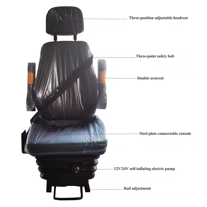 Truck Driver Seats Air Suspension Seat 24v Air Compressor Driver Seating Buy Truck Driver