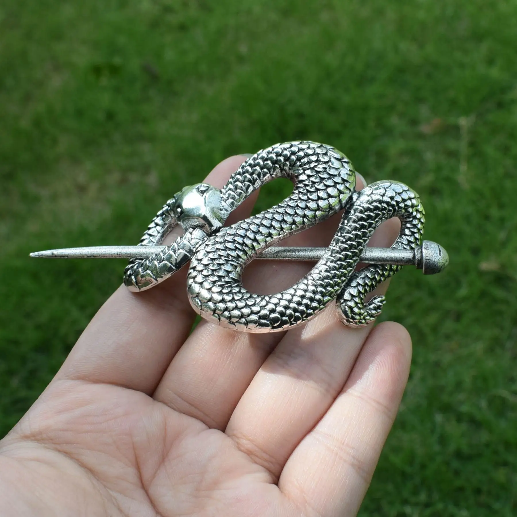 sykia Snake Wave Hair Pin シルバー sykia Snake Wave Hair Pin シルバー kiddo.com｜キドードット
