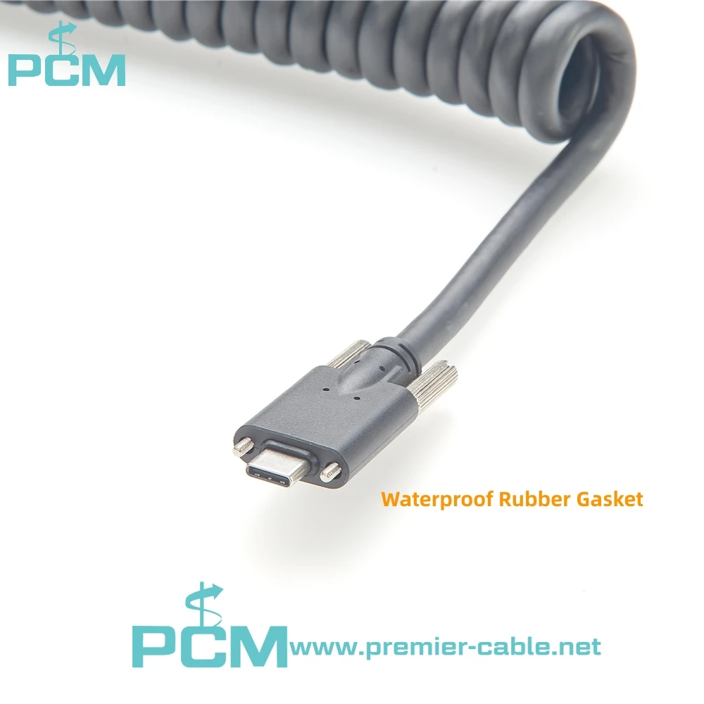 IP67 Male Connector with a Rubber Gasket to Realize Waterproof when Interlocking supplier