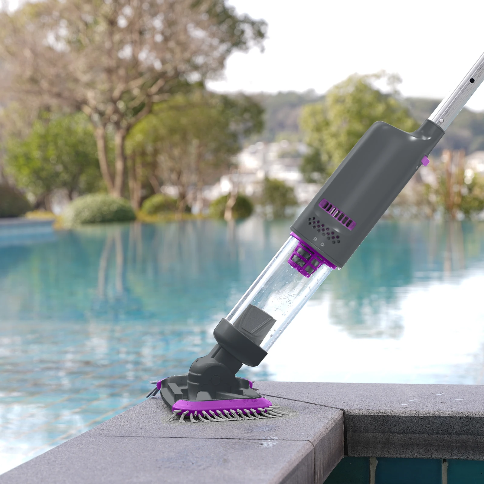 Bn80 Pro Manual Electric Underwater Small Handheld Swimming Pool Vacuum Battery Powered And Spa