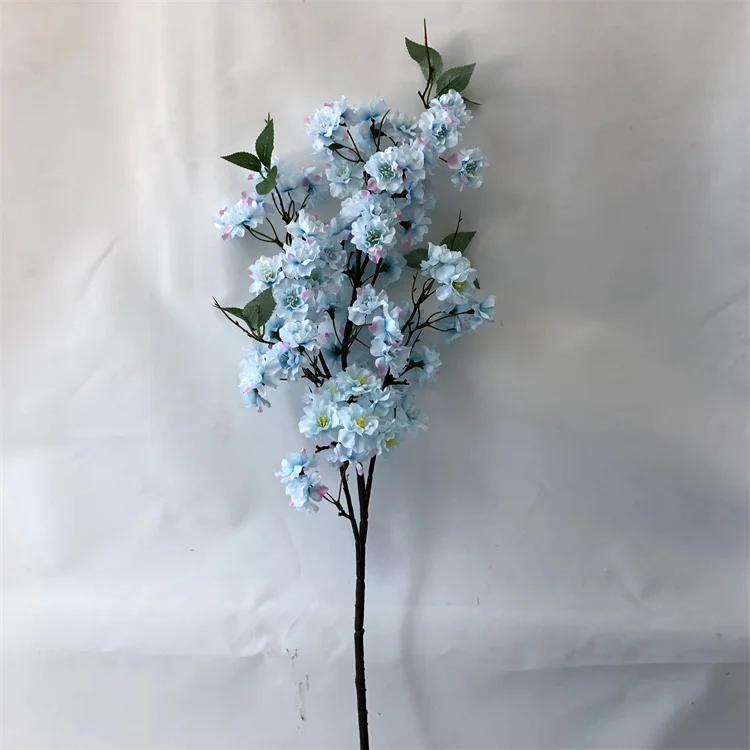 N0208 Bulk Silk Cherry Blossom Branches Passion Artificial Flowers