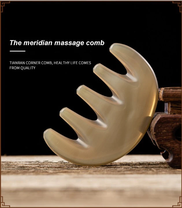 High Quality Gua Sha Hair Comb Head And Body Massage Comb Gua Sha