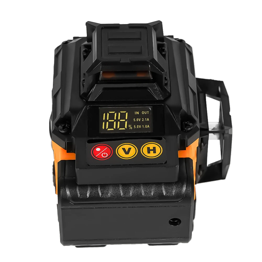 Horizontal and Vertical Automatic Self-leveling 360 Degree Laser Level 3D 4D 12 16 Line Red Green Beam High Light Laser Level