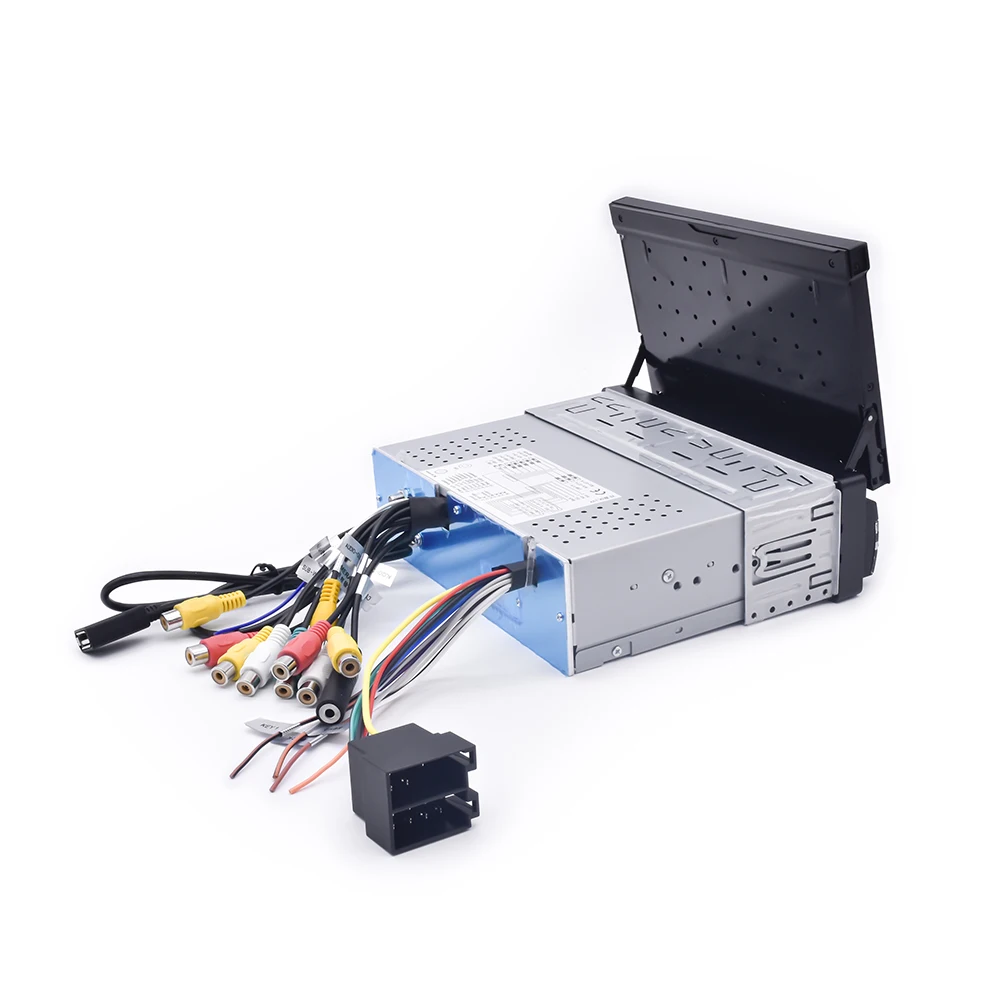 1 Din Android Car Radio 7 Inch Retractable Car DVD Player Universal Car Stereo Radio System MP5 Player With BT WIFI GPS