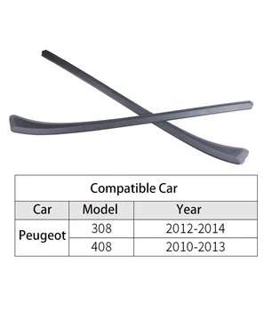 Garniture De Pare-brise Avant Gauche Et Droite Pour Peugeot 308 (2011-2016) Et 408 (2010-2014) - Réf. 8120AK/8120AJ
