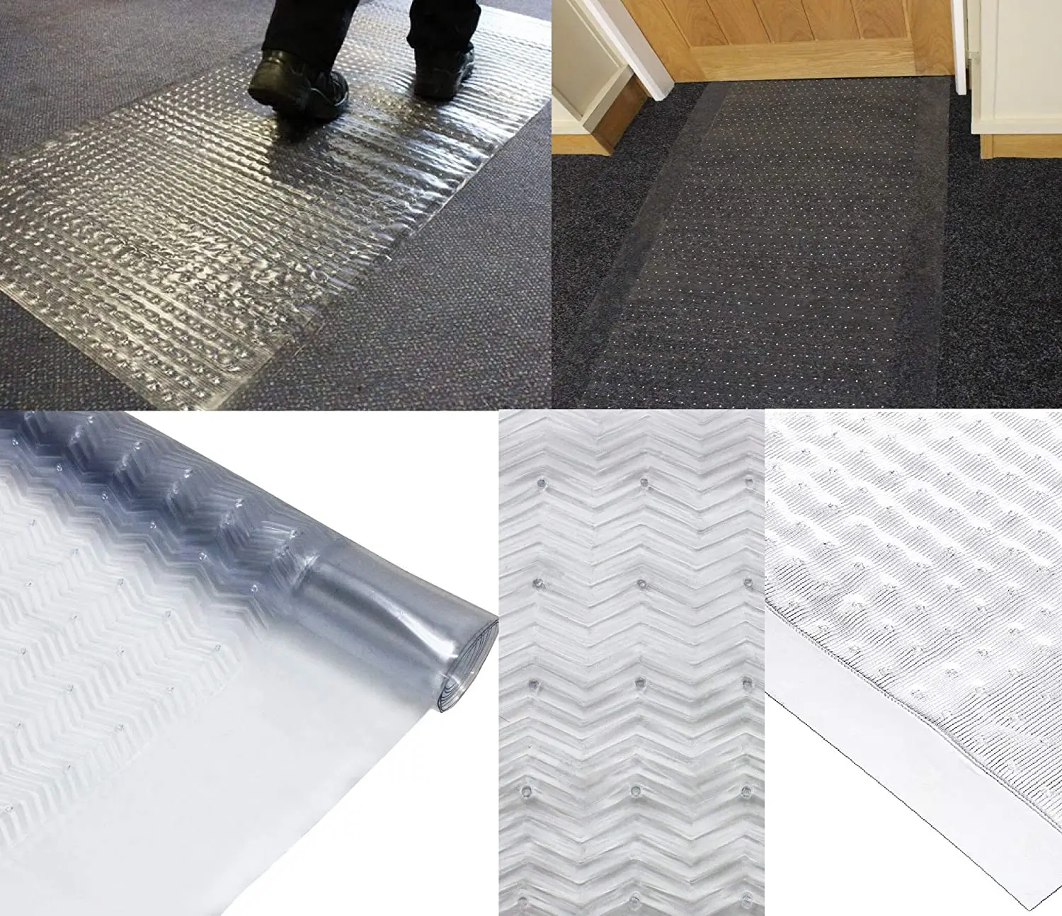 Non Skid Ribbed Floor Protector Carpet Runner Made in China
