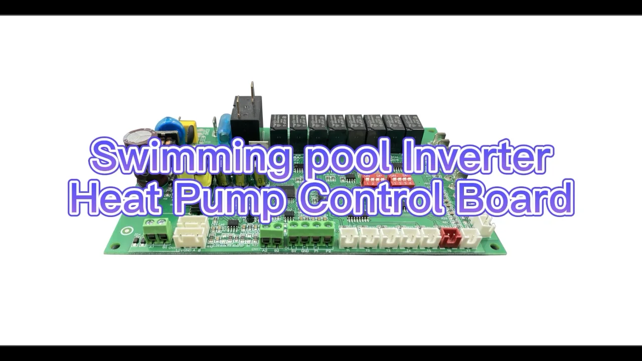 Swimming Pool Chiller Dc Inverter Heat Pump Controller Pcb Control