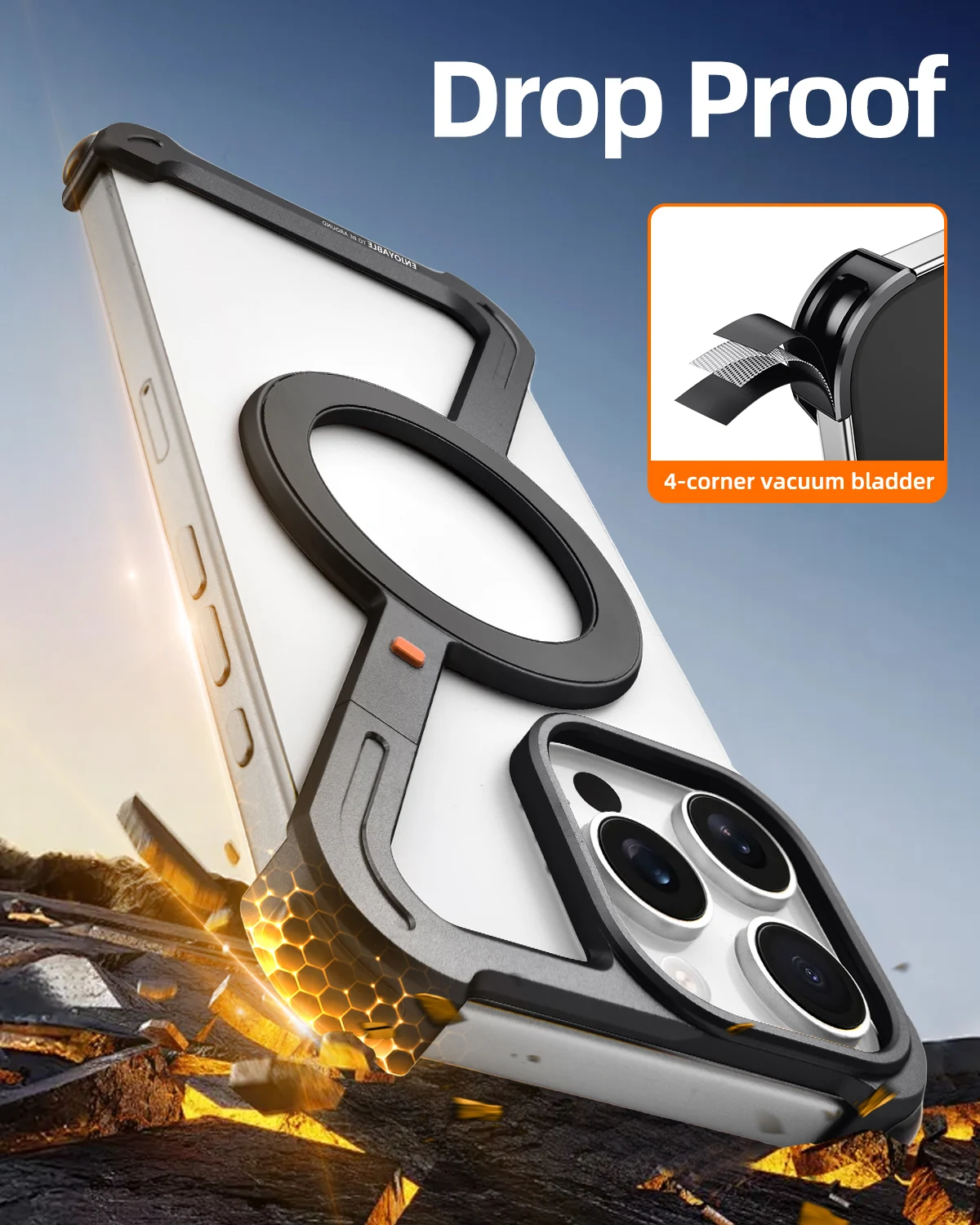 OATSBASF Z Case SE Magnet Enhancement with Strong Adhensiveness Off-Road Friendly
