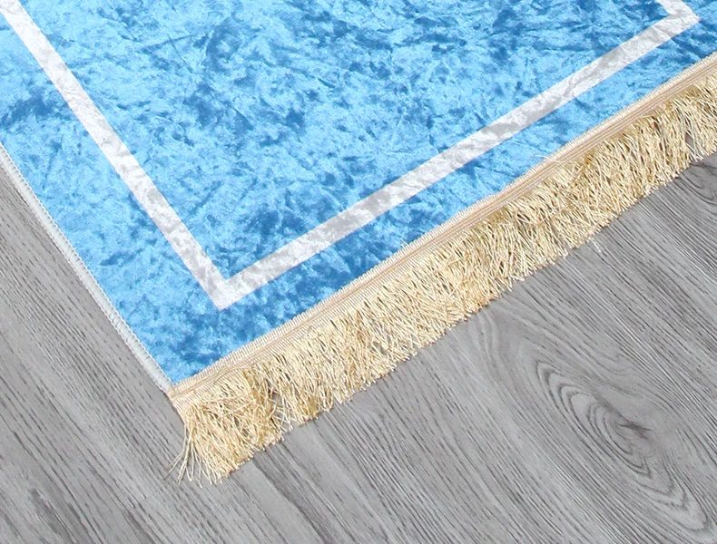 Padded Prayer Mat For Children Washable Polyester Worship Blanket_voghion.com