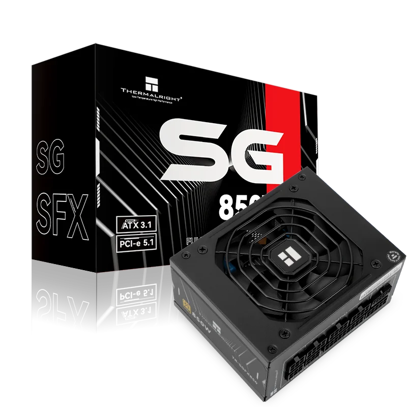 【新品】THERMALRIGHT TR-TGFX850 850W SFX電源 Thermalright TR-TPFX850 SFX platinum medal full module computer