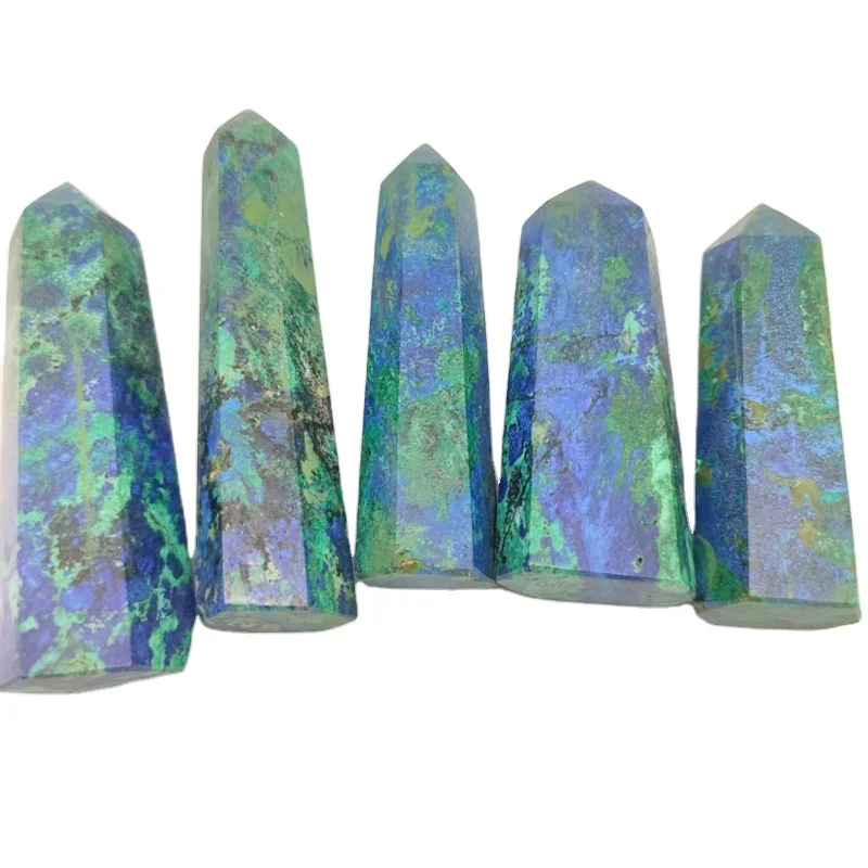 Wholesale Natural Crystal Green Blue Mix Colour Phoenix