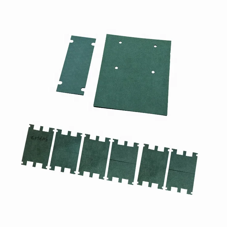 Green-Shell Barley Paper Electrical Insulation Gasket for Motor Maintenance Battery