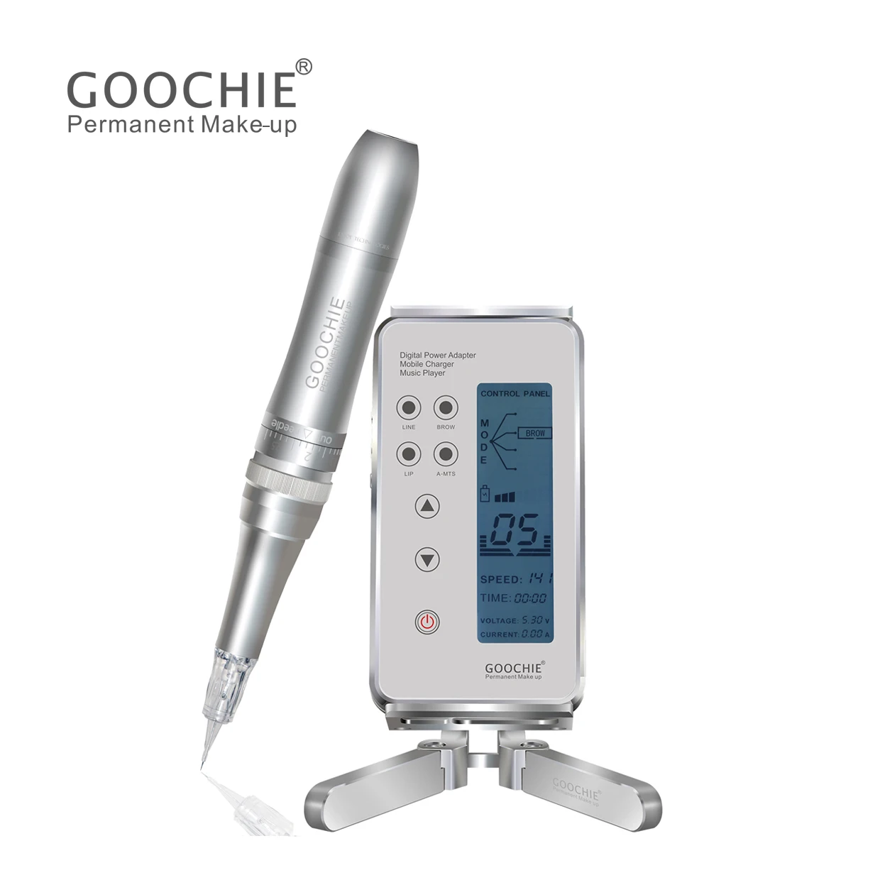 Goochie G6 Electric Portable Micropigmentation Machine Tattoo and Permanent Make-Up Device with Easy Charging