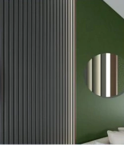 product melinco green wall paneling interior decor sets fluted panel wpc matching design wpc wall panel indoor set-6