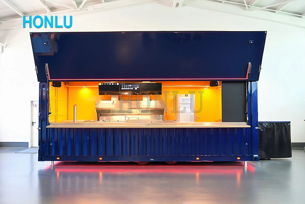 Modular Kitchen Containers Shipping Container Restaurant Fast Food