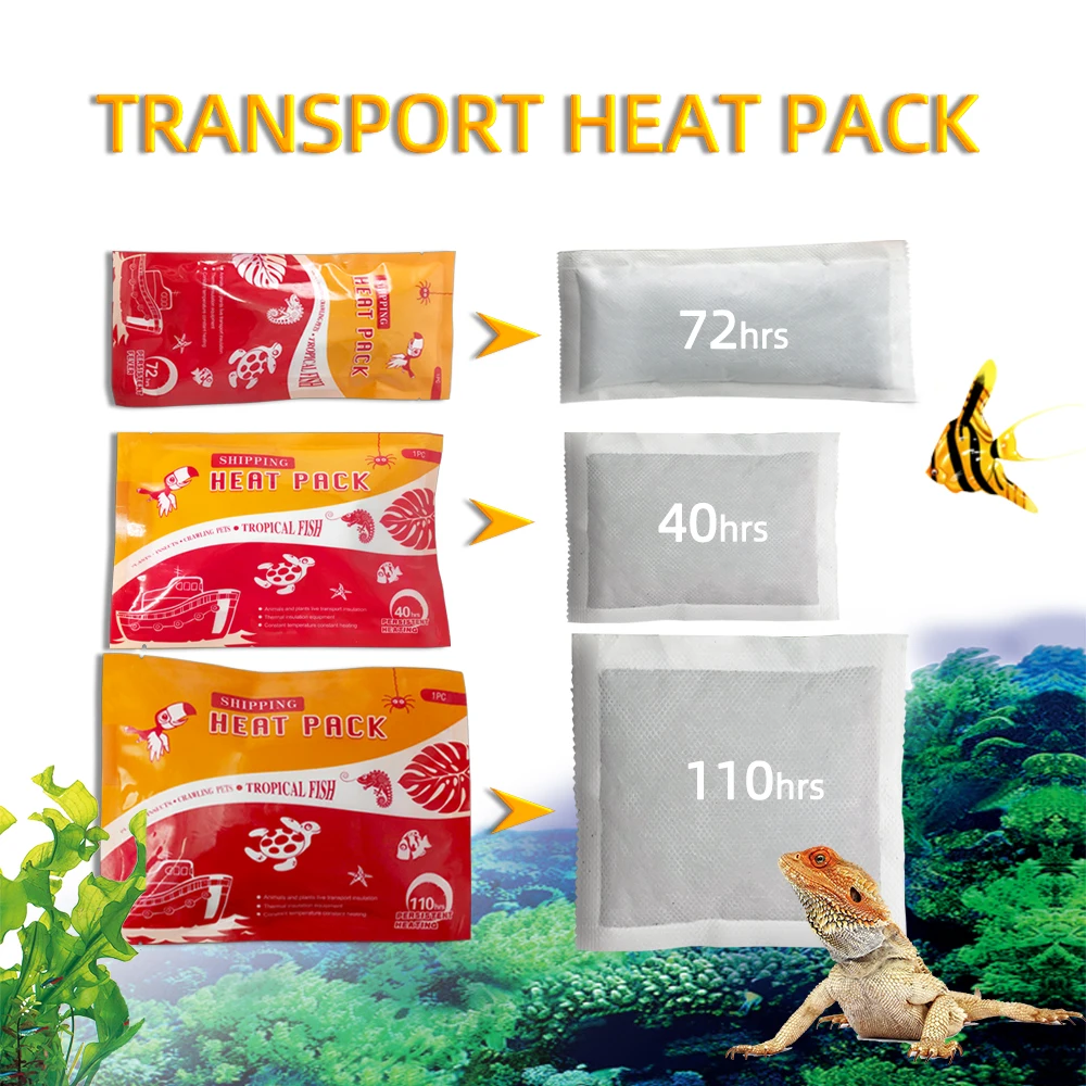 Tropical Fish,Plants,Lizards And Chicken Transport Hot Packs Can Keep