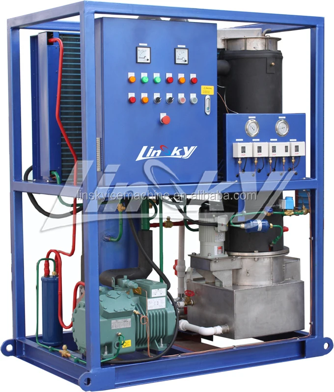 Mini Ice Tube Machine Ice Machine 1000 kg Machines for Making Ice 1 Ton