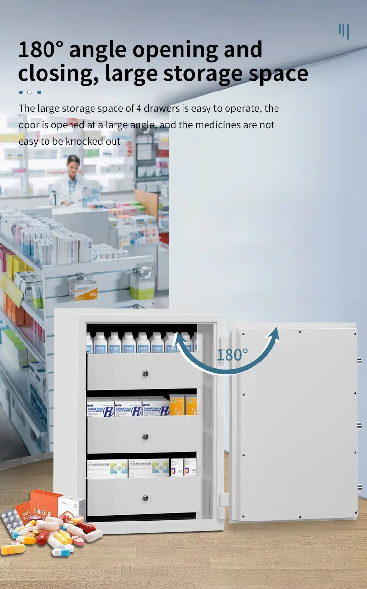 CEQSAFE Anti-theft Storage Cabinet Password Lock Safe Box for Money Home Hotel Bank manufacture