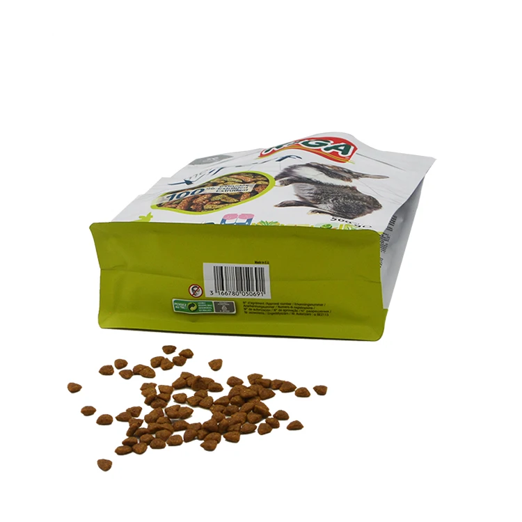 treat pet food package pouch